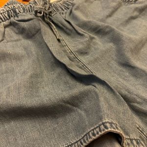 American Eagle Denim/Linen Shorts